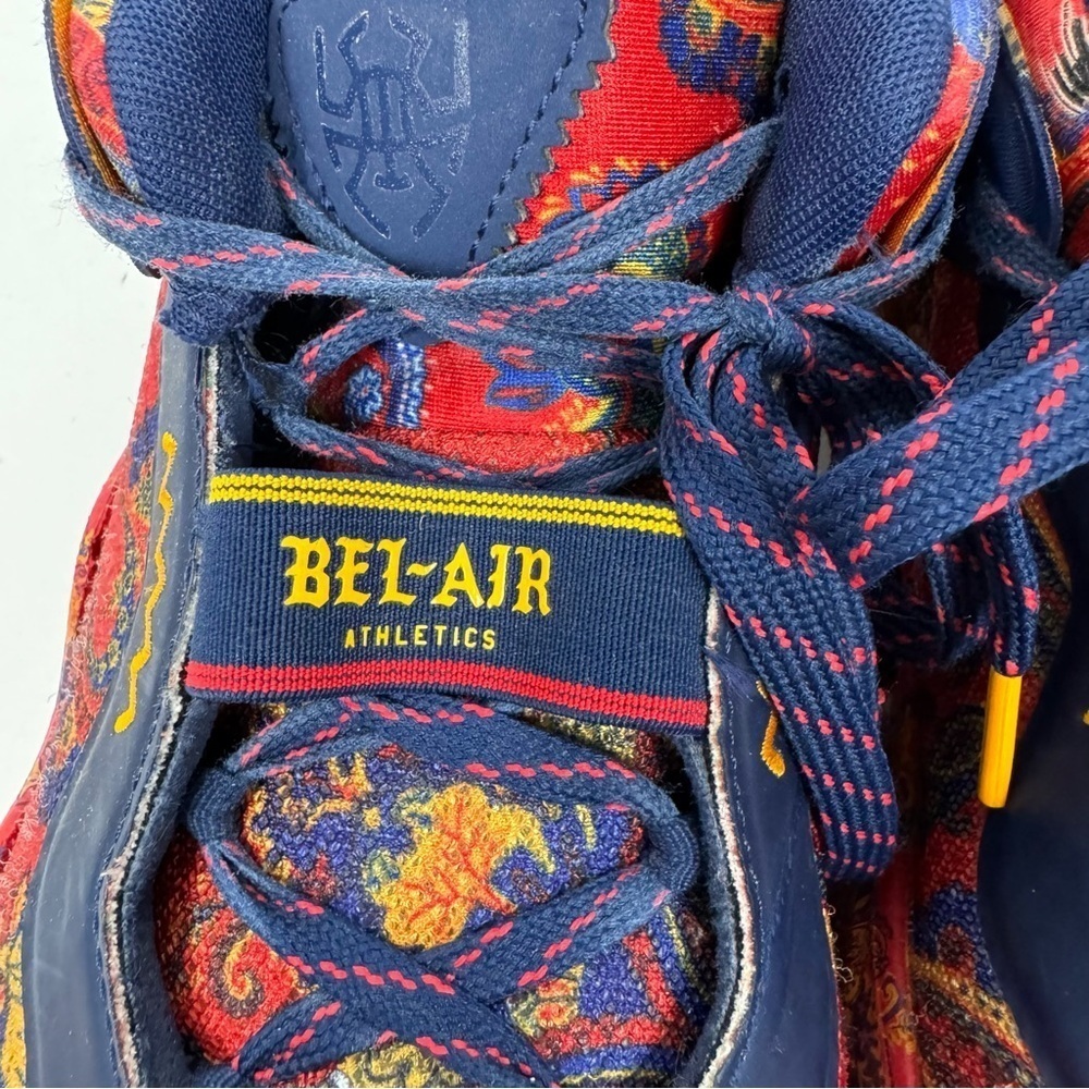 Adidas D.O.N. Issue #3 Bel-Air Athletics Prep School Red Blue Colorway Sneakers - Picture 7 of 10